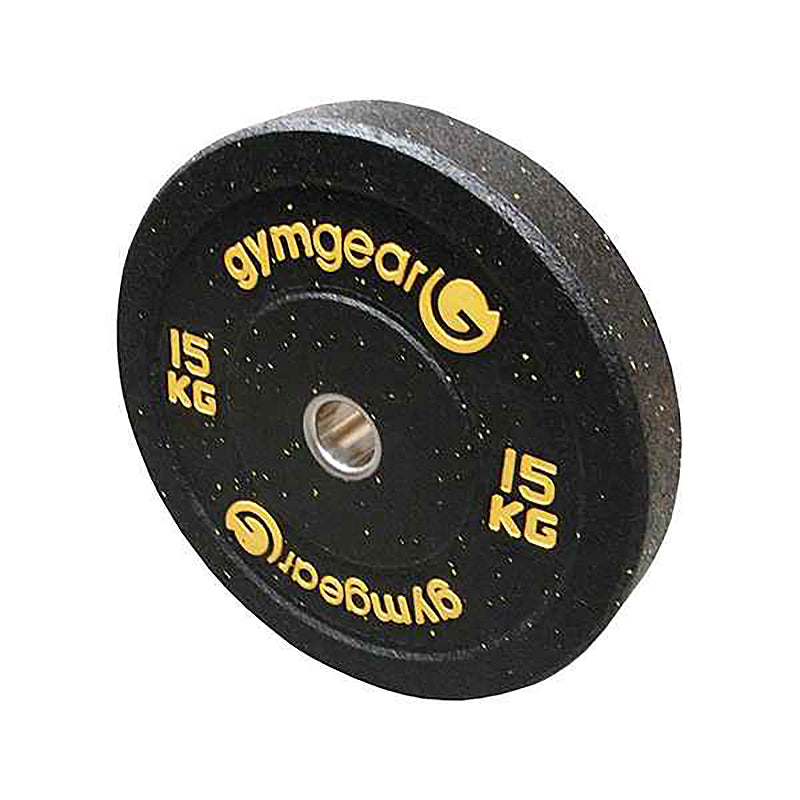 GymGear Hi-impact Bumper Plates - x2 Weights (Pair)