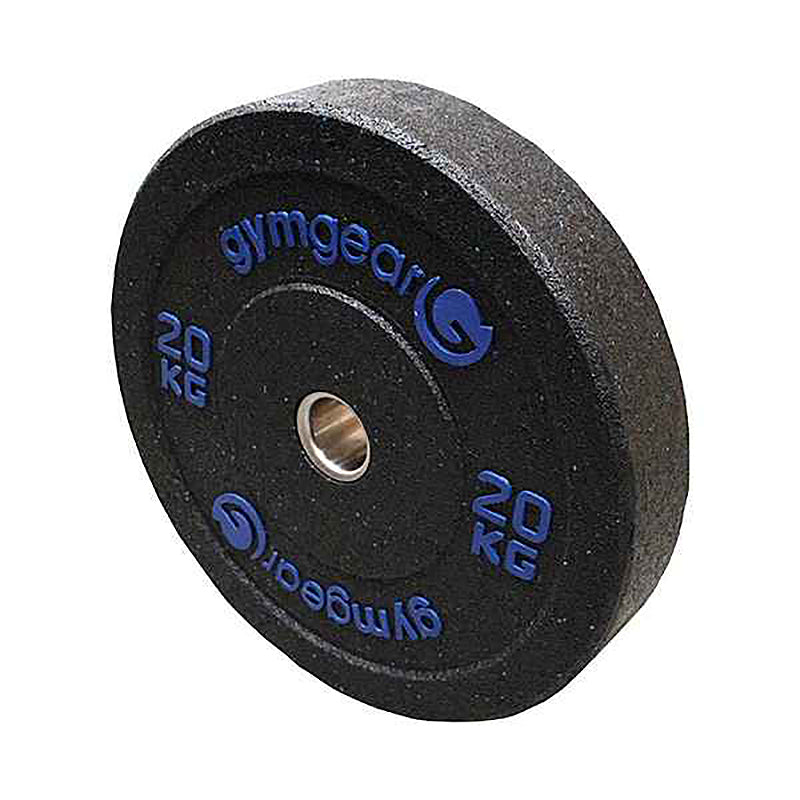 GymGear Hi-impact Bumper Plates - x2 Weights (Pair)