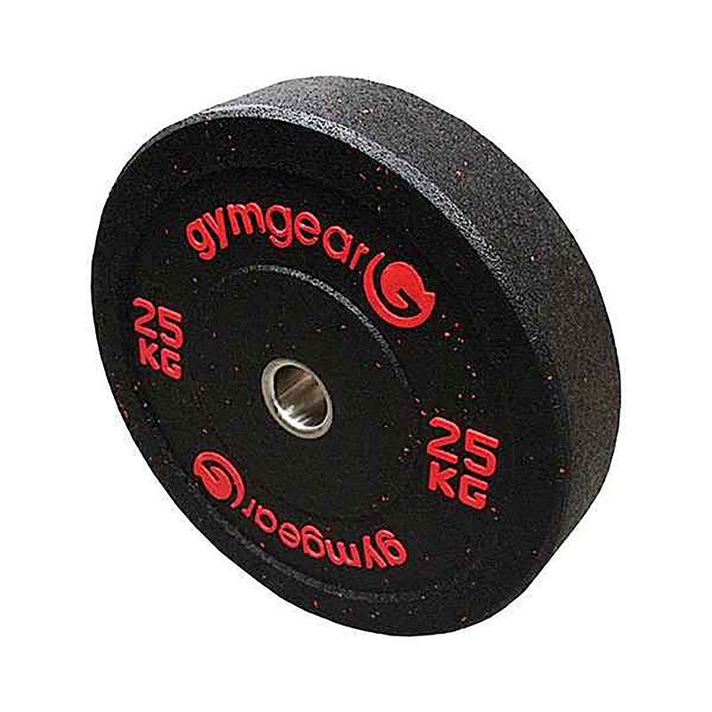 GymGear Hi-impact Bumper Plates - x2 Weights (Pair)